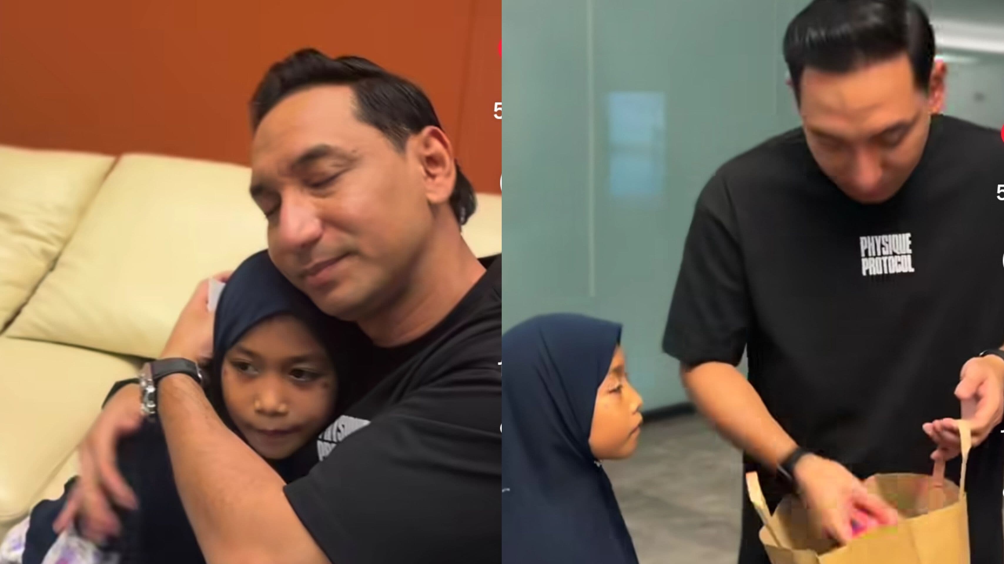 ‘Umur baru 8 tahun, buat tabung nak jumpa saya’... Zizan Razak terharu