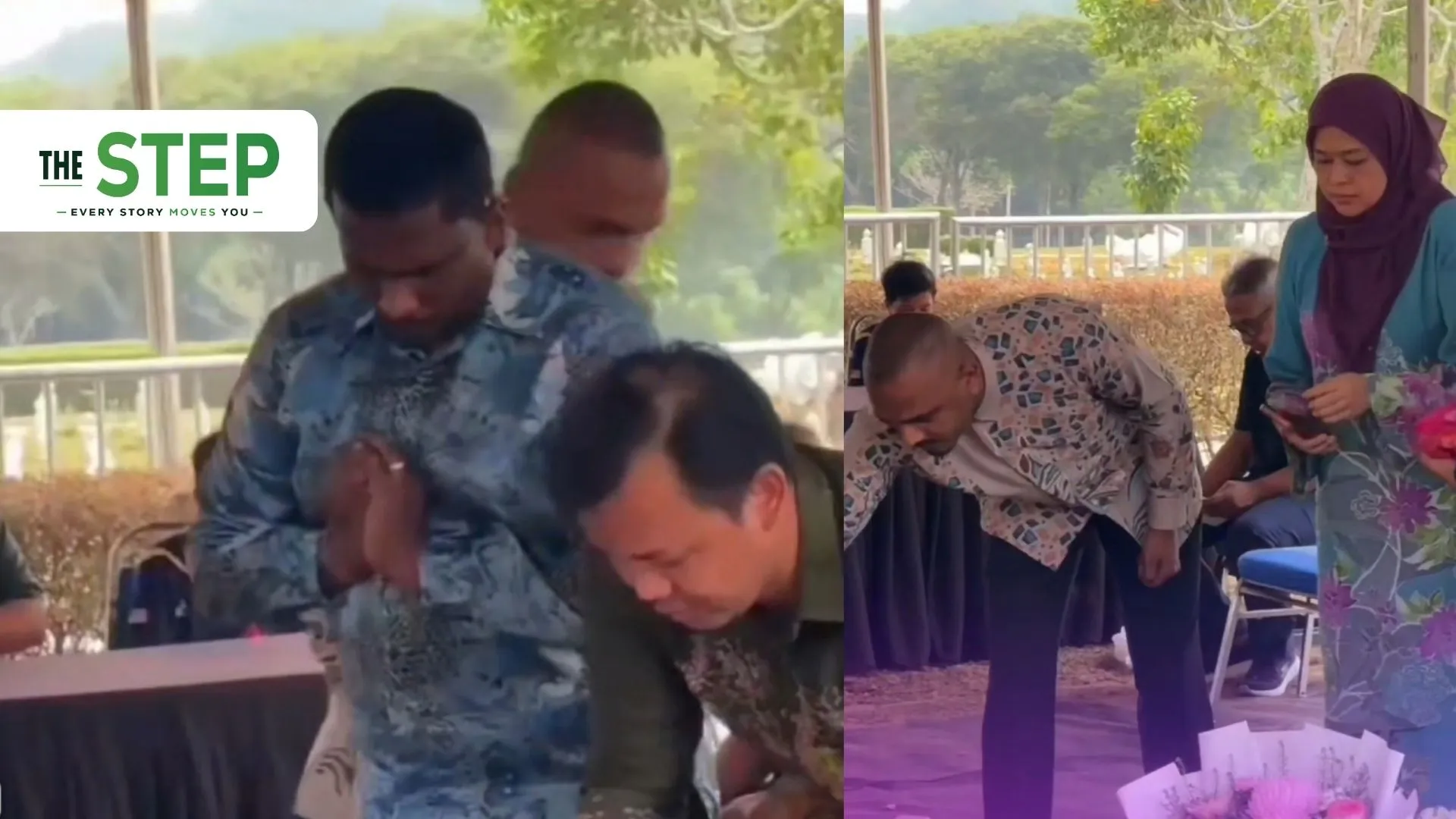 Gerimis tidak menghalang rakyat berbilang kaum hadir ke pusara Allahyarhamah Tun Dr. Siti Hasmah