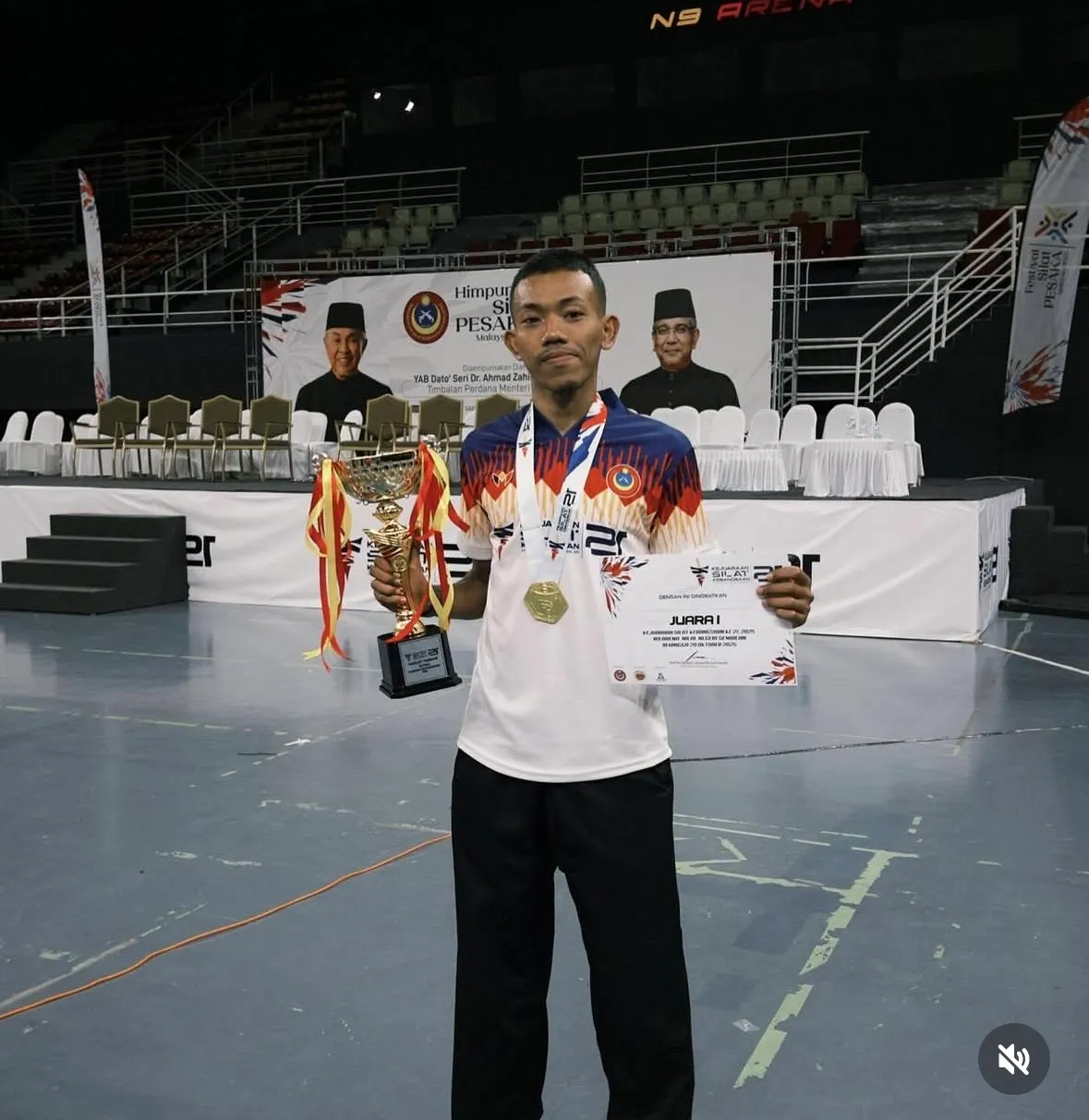 Juara Kebangsaan dan pesilat terbaik kesulurahanKategori 
