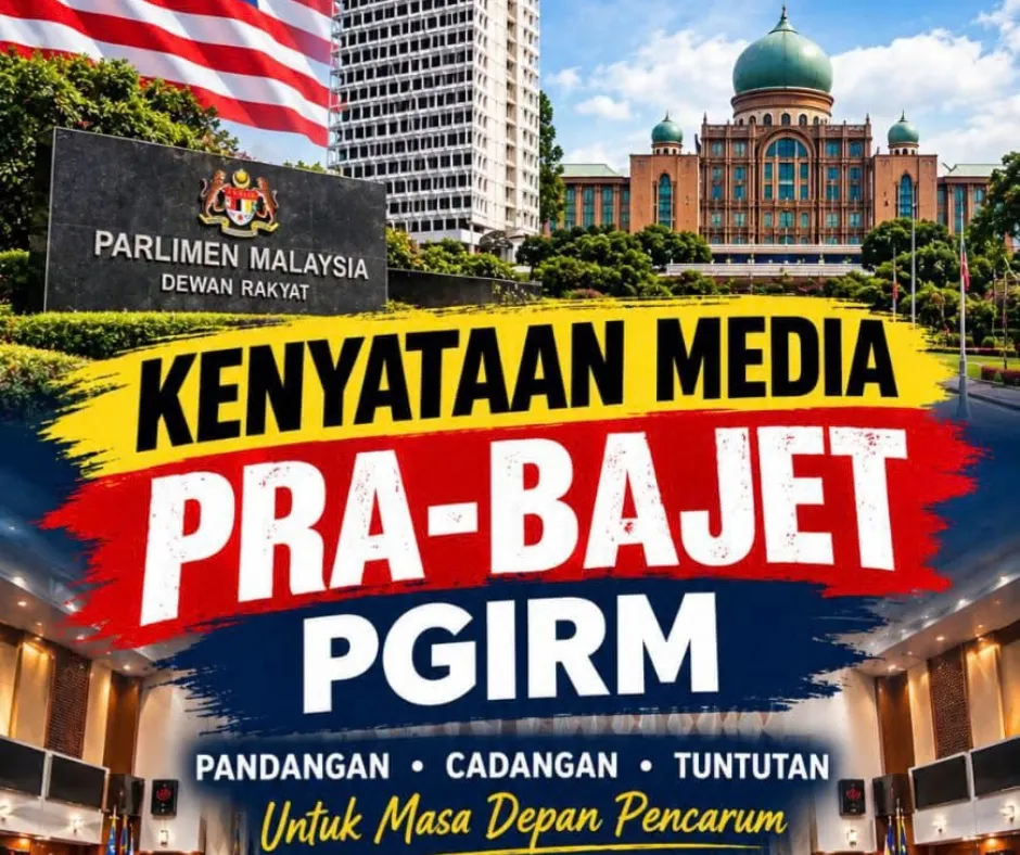 Kenyataan media PGIRM.