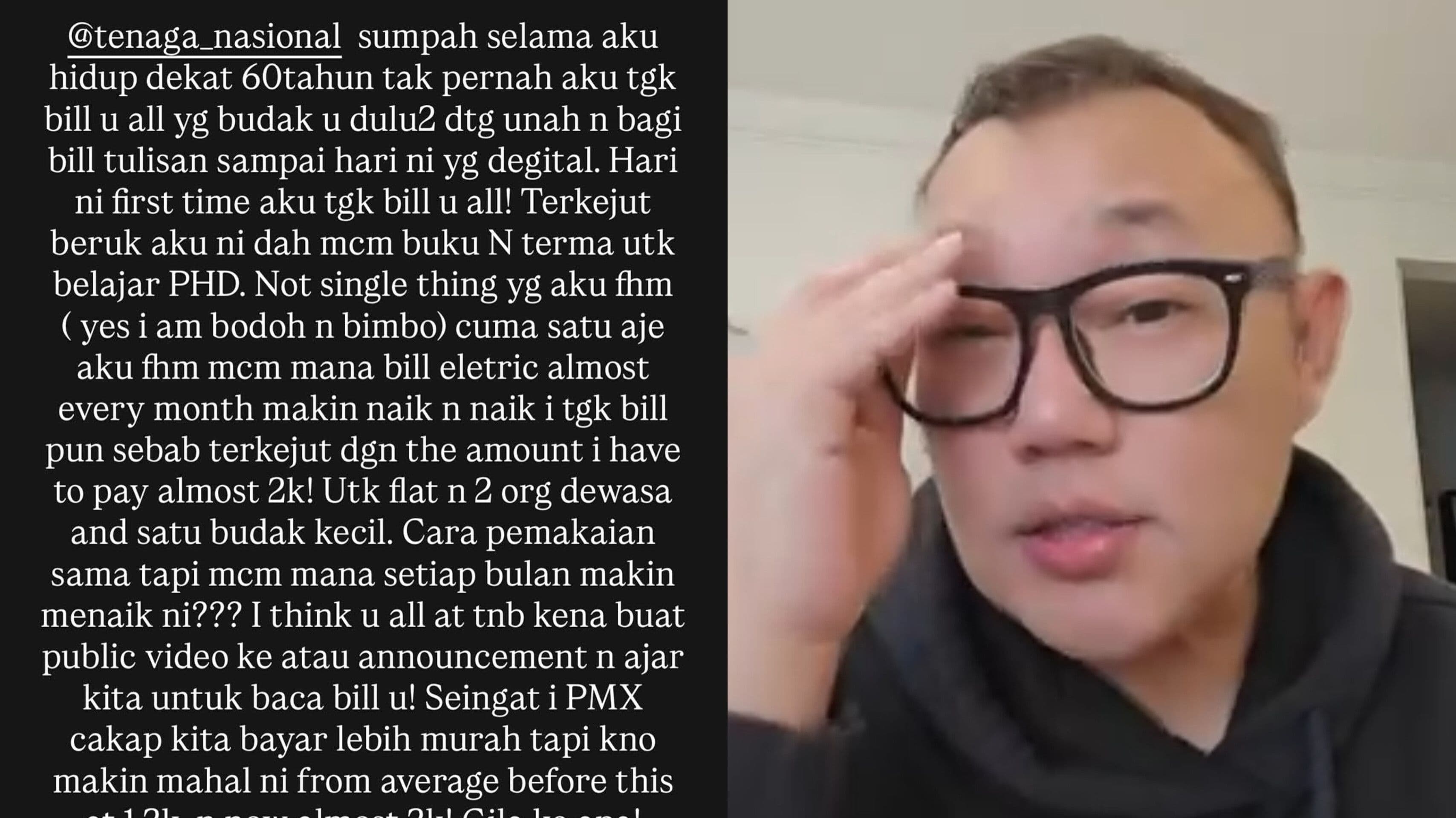 Cara pemakaian sama tapi macam mana setiap bulan makin menaik