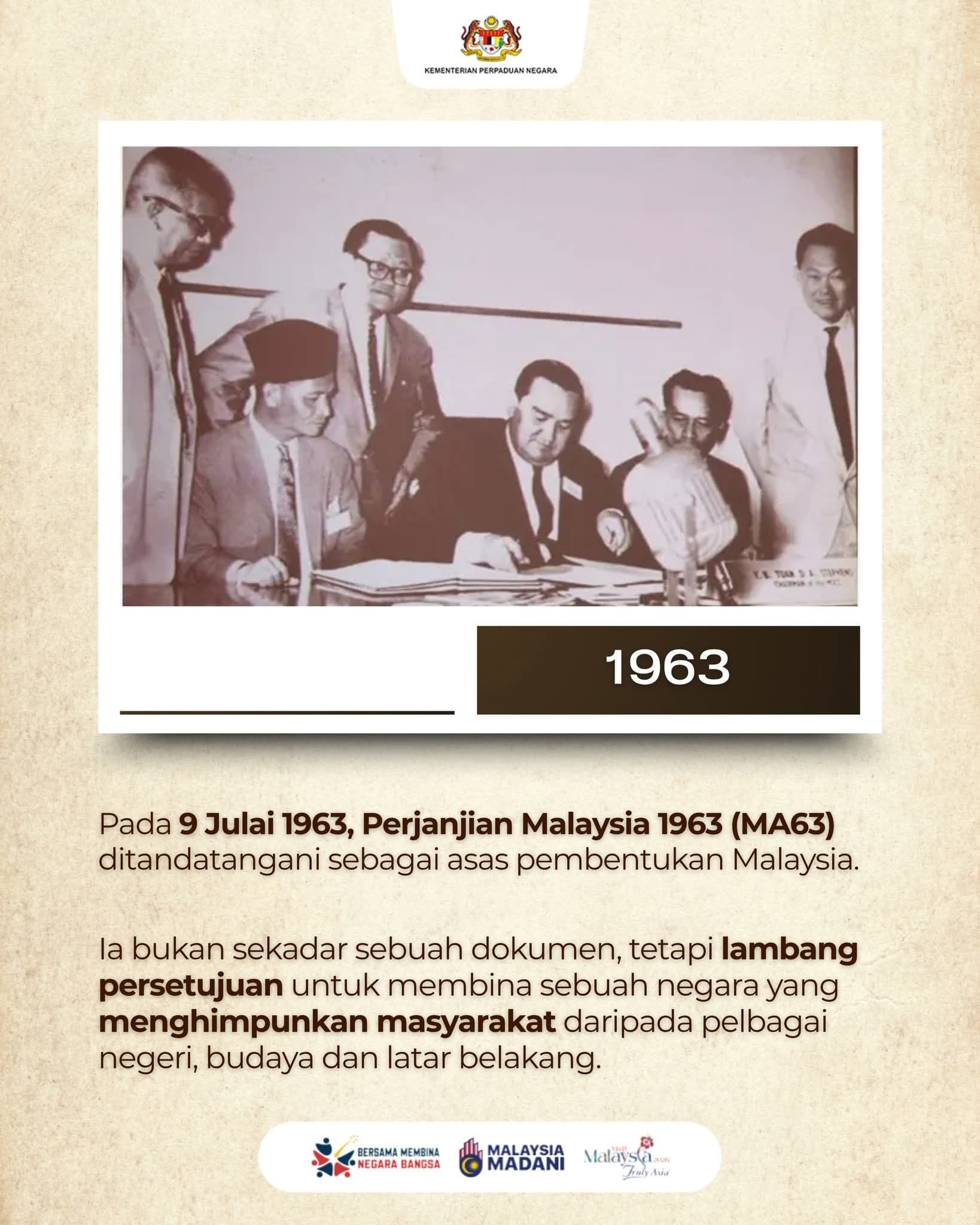 semangat Hari Malaysia turut dapat dilihat menerusi kepelbagaian