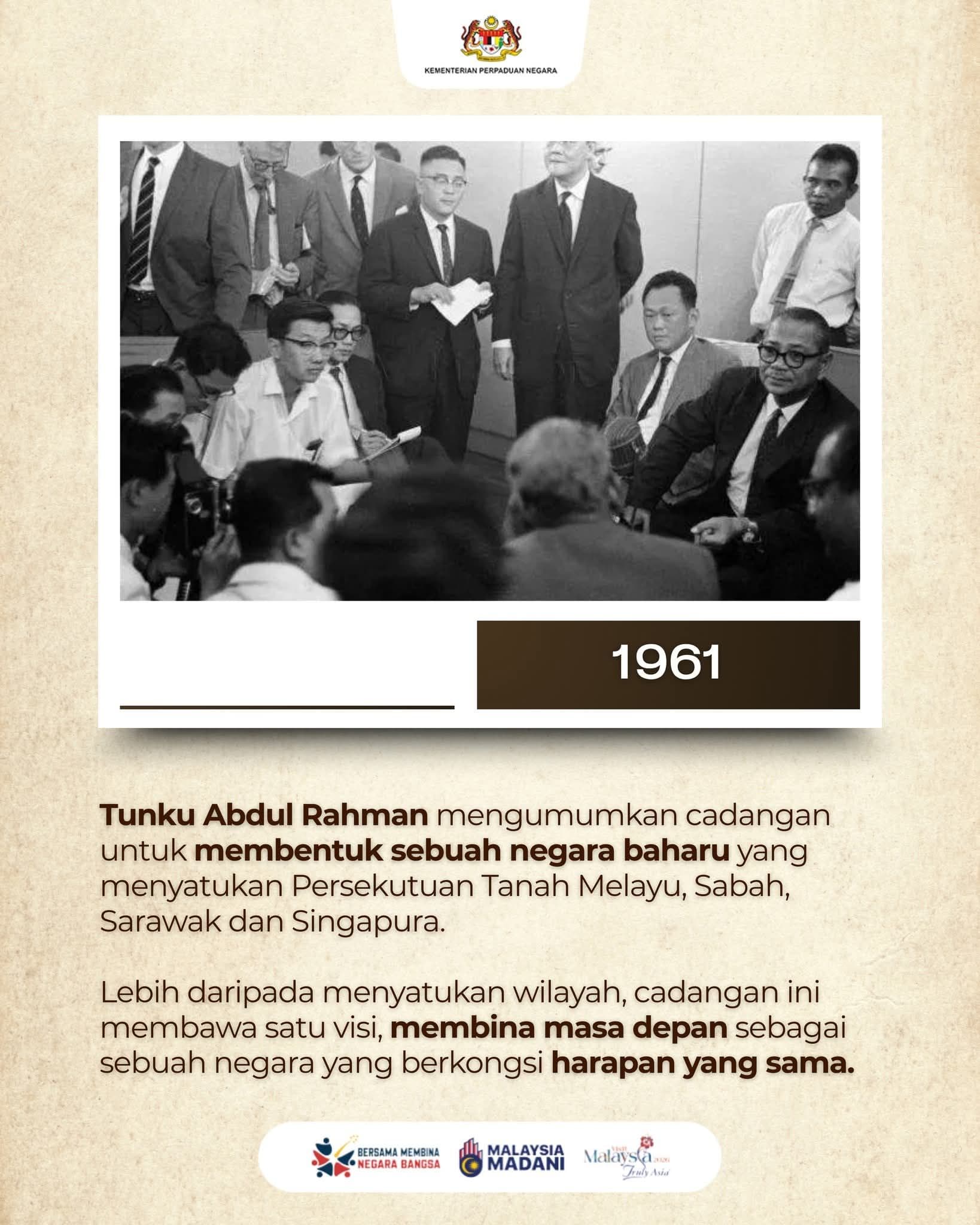 semangat Hari Malaysia turut dapat dilihat menerusi kepelbagaian