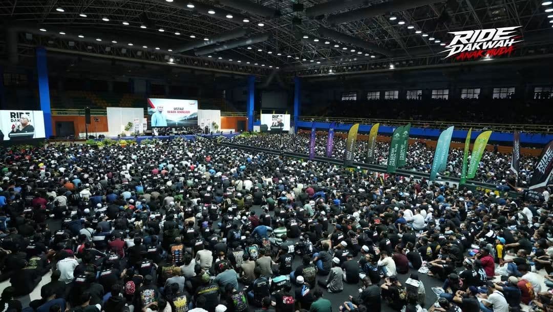 kehadiran kira-kira 40,000 anak muda pada Ride Dakwah Anak Muda 2026 di Stadium Sultan Abdul Halim, Alor Setar, Kedah, Sabtu lalu, memperlihatkan sambutan luar biasa terhadap pendekatan dakwah dalam kalangan generasi muda.