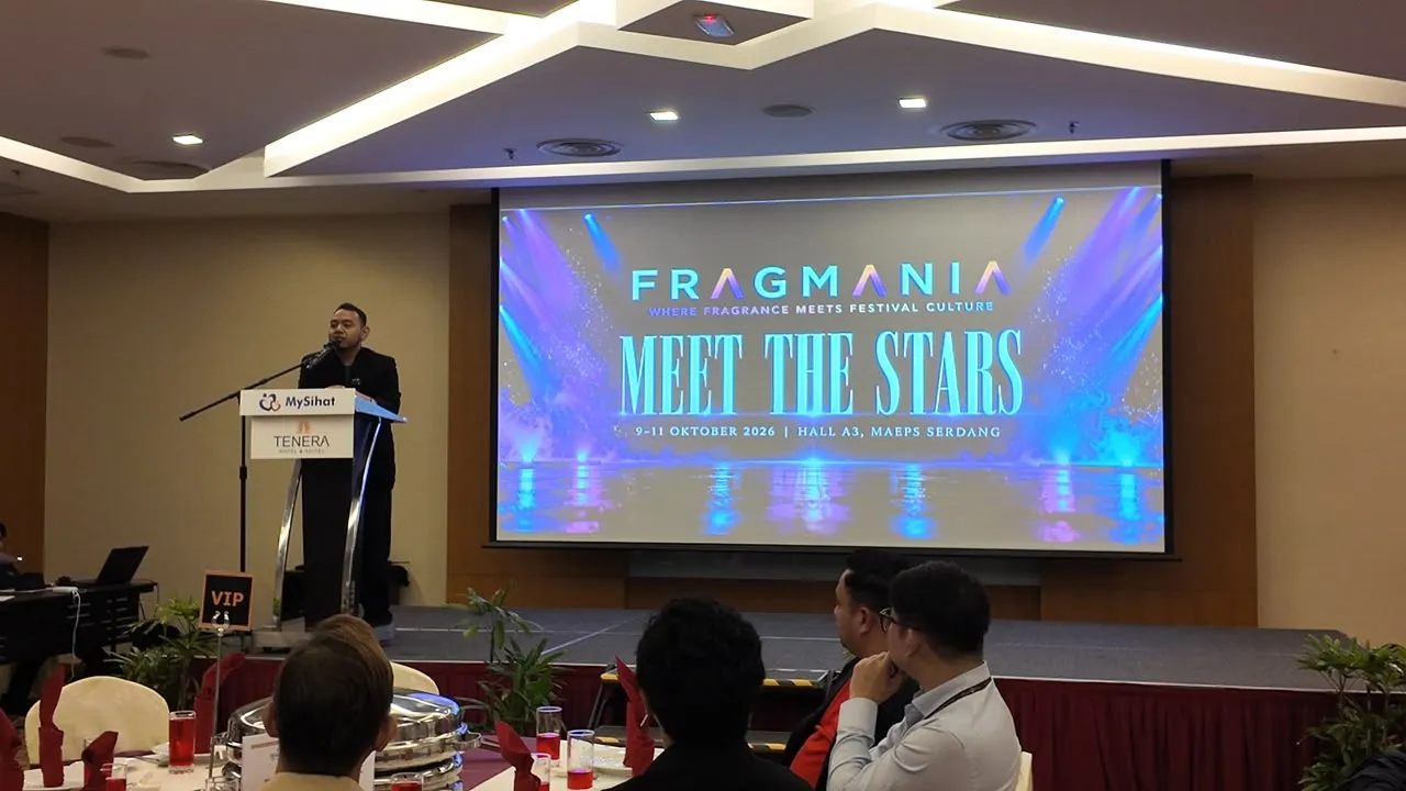 FRAGMANIA yang merupakan pameran wangian yang menghimpunkan jenama aromaterapi antara tarikan utama di MySihat Expo 2026.