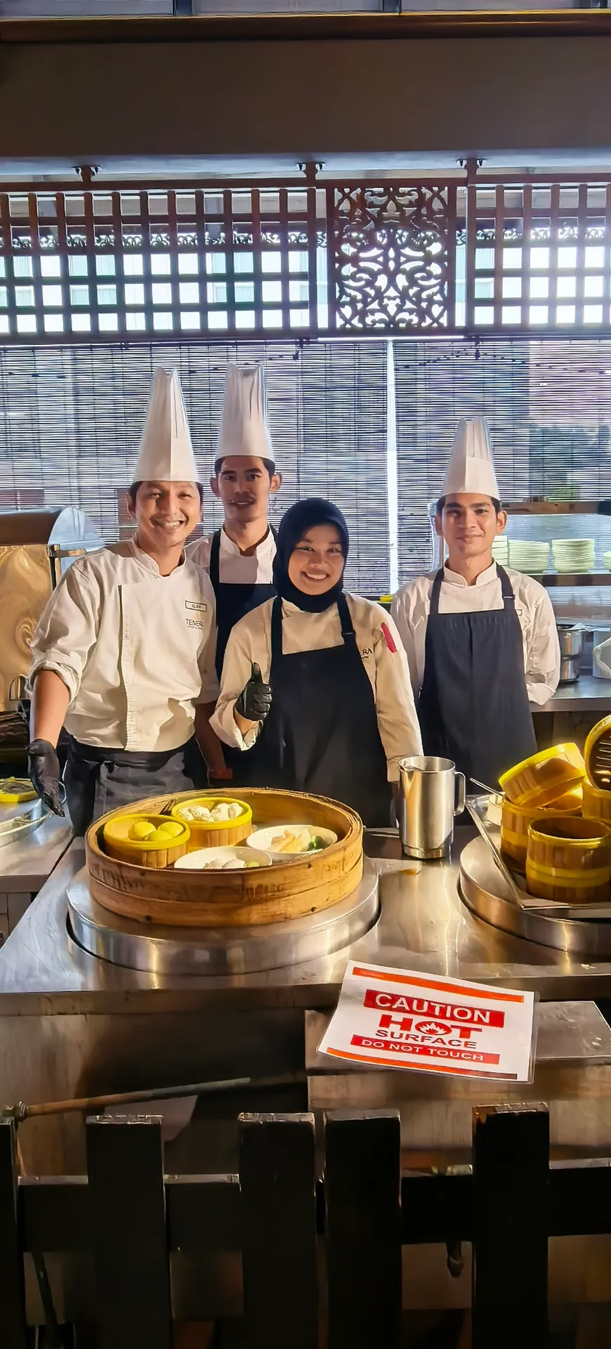 Team Cef Selasih Dim Sum Hotel Tenera