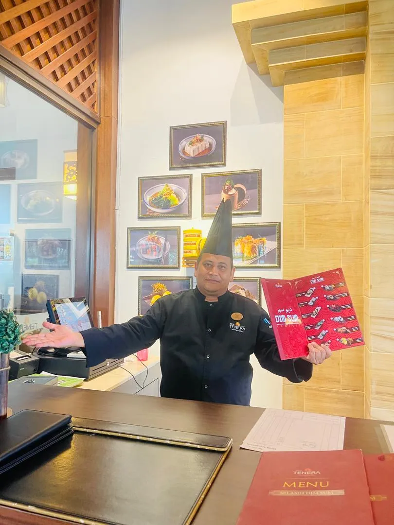 Ketua Cef Hotel Tenera, Chef Sahisal Azrul