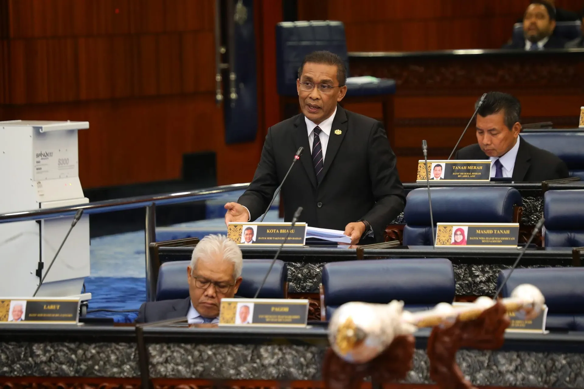 Setiausaha Agung PN, Datuk Seri Takiyuddin Hassan.