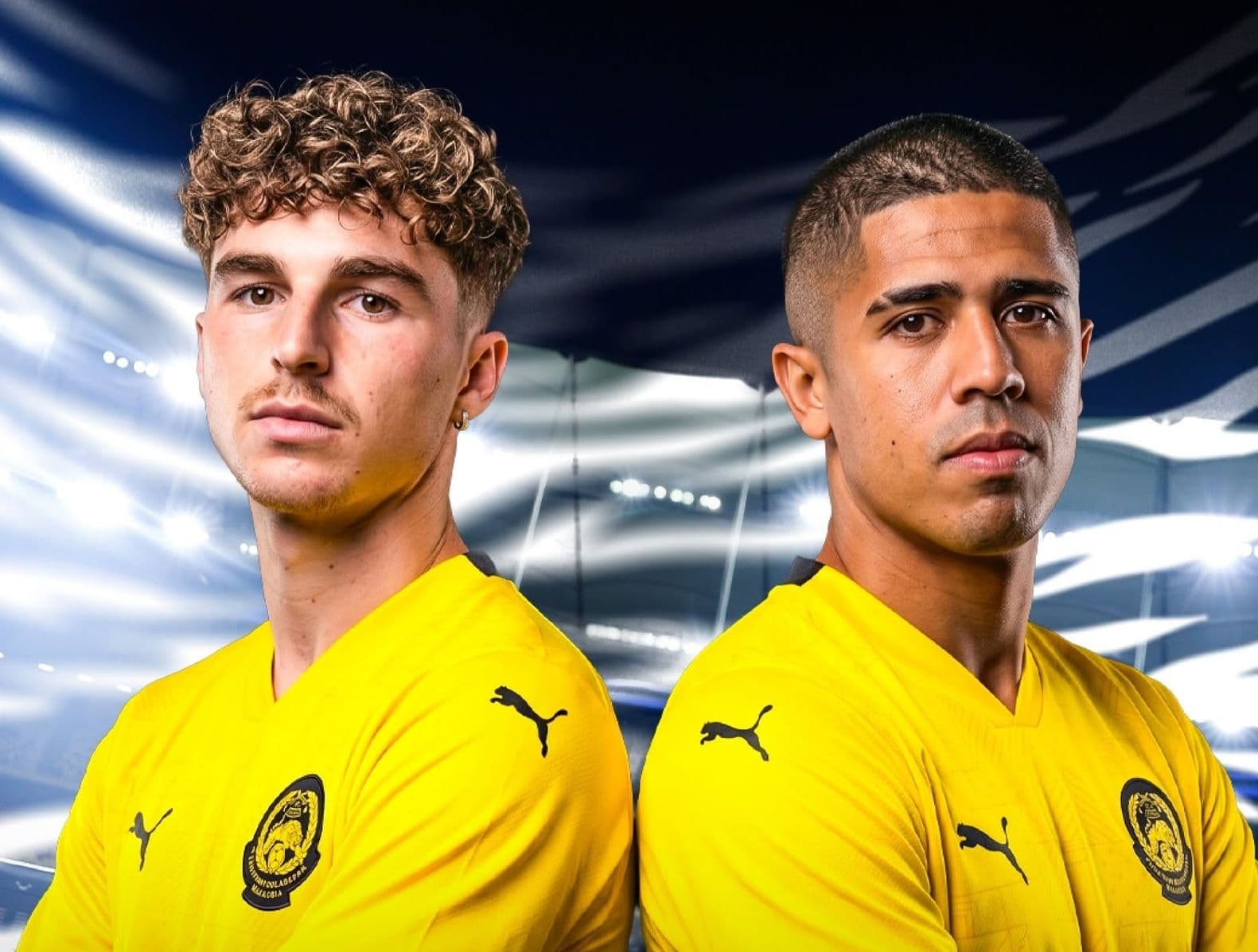 Bergson da Silva dan Brad Tapp layak untuk mewakili pasukan kebangsaan Malaysia. - Gambar FAM
