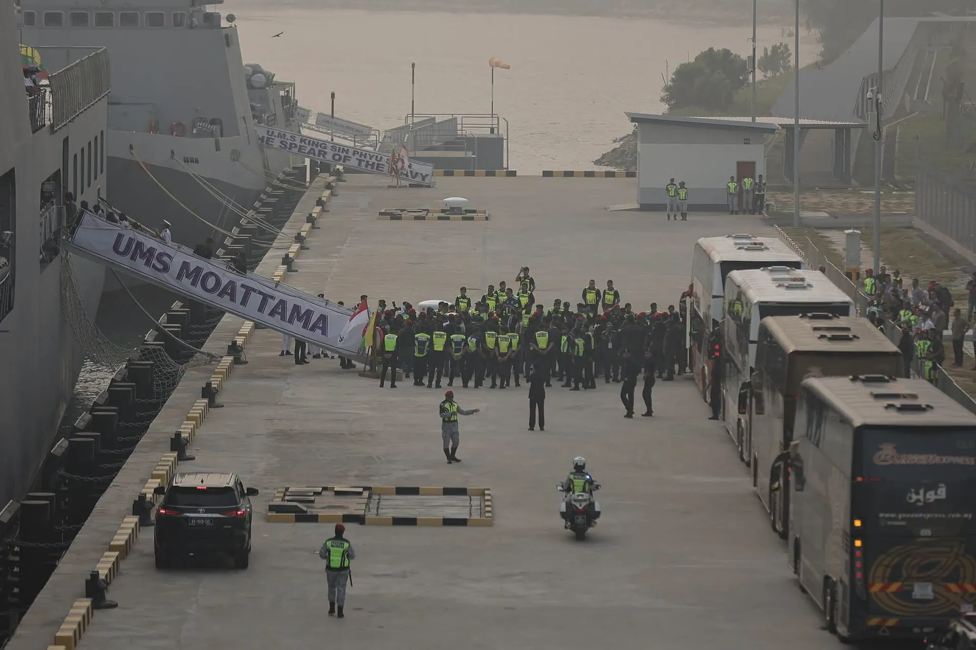 Fasa pertama penghantaran pulang pelarian Myanmar.