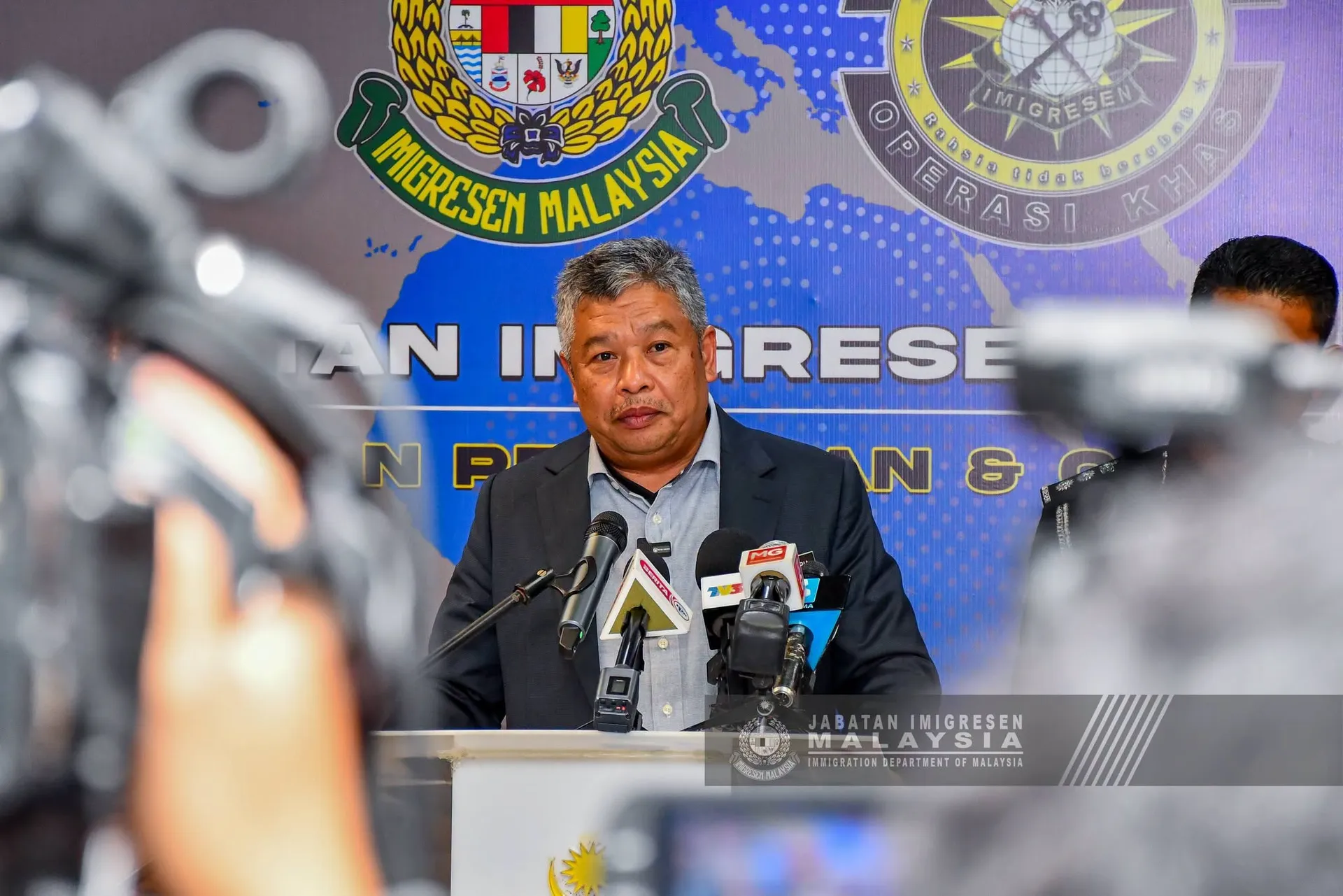 Ketua Pengarah Imigresen, Datuk Zakaria Shaaban.