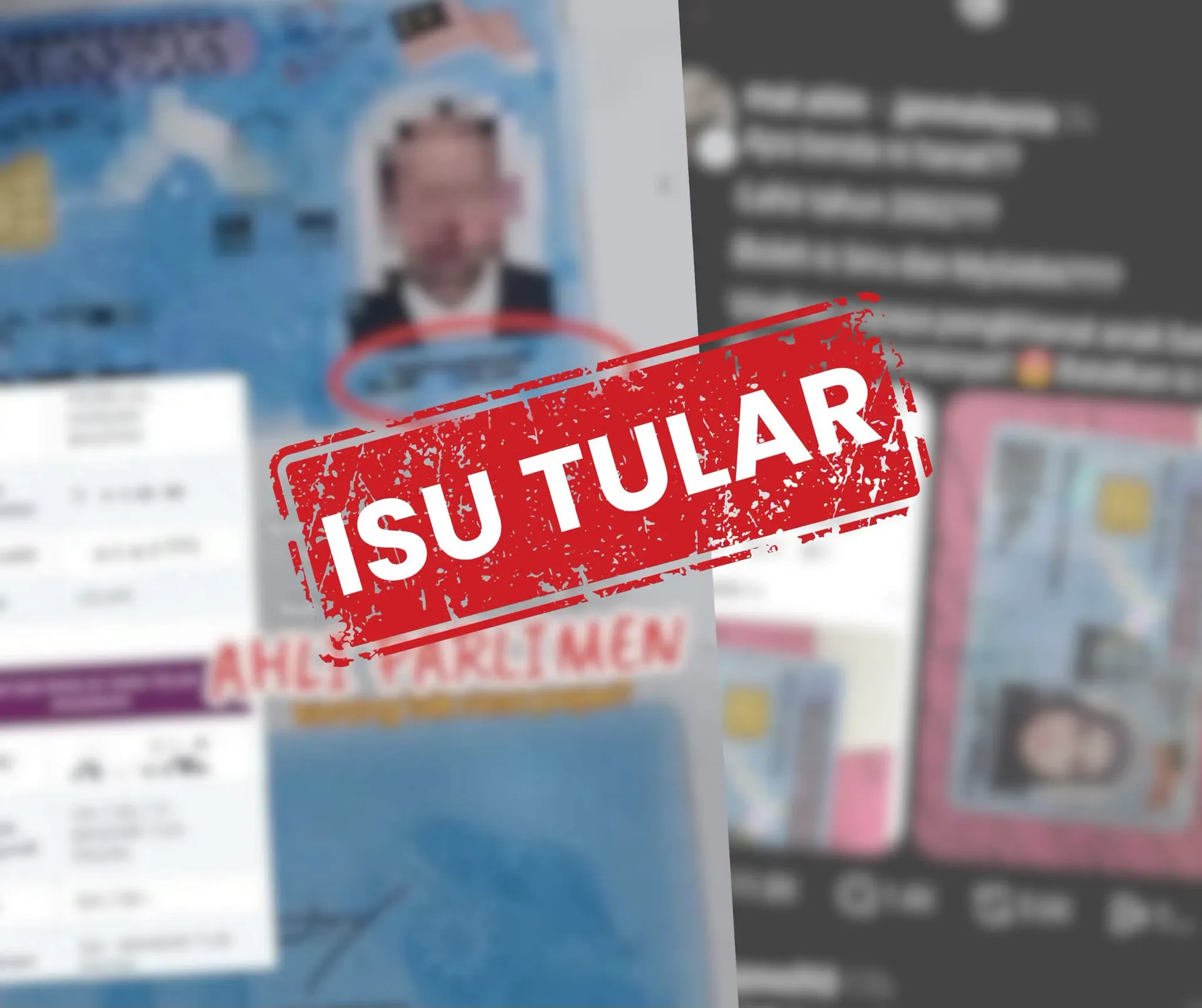 Isu tular mengenai pertikaian status kewarganegaraan dua individu.
